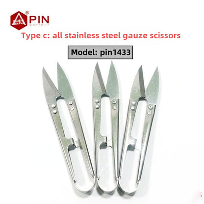 1157★  New PIN stainless steel yarn scissors, small scissors, stainless steel scissors, clothing scissors, PIN-1423/143