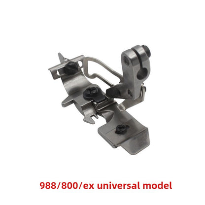 1284★  Copper edge machine middle point presser foot 747 700 middle point side presser foot EX Jack 798 overlock sewing machine edge locking machine with knife