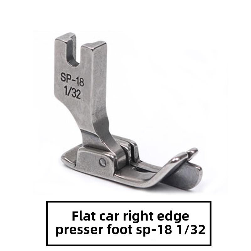 1207★  Flat car computer car SP-18 right stop edge presser foot with knife presser foot 1/4 1/8 1/16 3/16