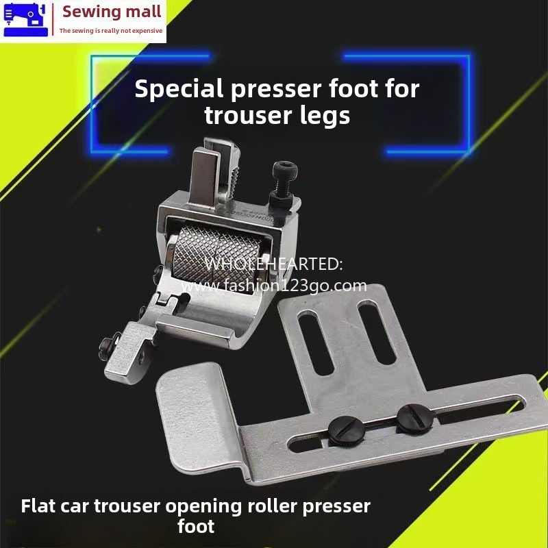 1111★  Computer flat car roll pants mouth wheel presser foot roll pants foot artifact positioning roller presser foot flat car universal wheel