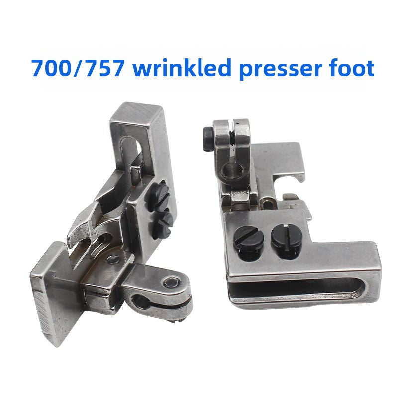 1326★  Four-wire and five-wire discounts, shrinkage and wrinkle pressing feet, edge locking machine, four-wire pressing feet are discounted, and double-layer shrinkage and wrinkle pressing feet are discounted.