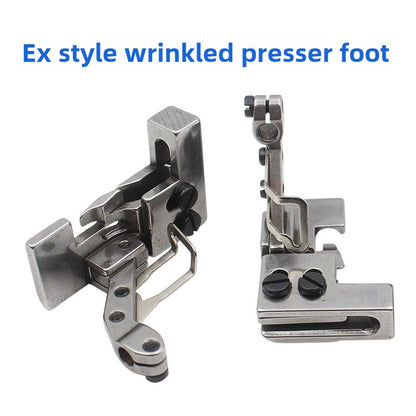 1326★  Four-wire and five-wire discounts, shrinkage and wrinkle pressing feet, edge locking machine, four-wire pressing feet are discounted, and double-layer shrinkage and wrinkle pressing feet are discounted.