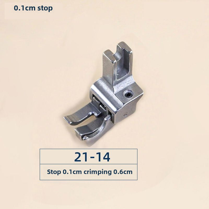 1178★  Computer flat car double tangent all-steel high and low presser foot 211-14 211-15 stop edge stop edge presser foot