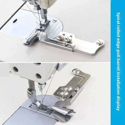 1062  [Handmade] SY-171 boutique spiral hemming device, universal in thickness, no burrs and no bursts