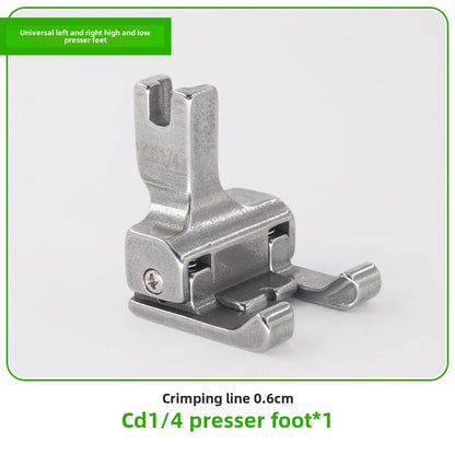 1124★  New high and low presser foot flat car left and right general CD1/32 computer sewing machine special multi-functional accessories Daquan