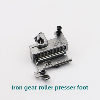 1286★  New interlock sewing machine roller press foot W500-02 roller press foot, car roller press foot, thin and thick