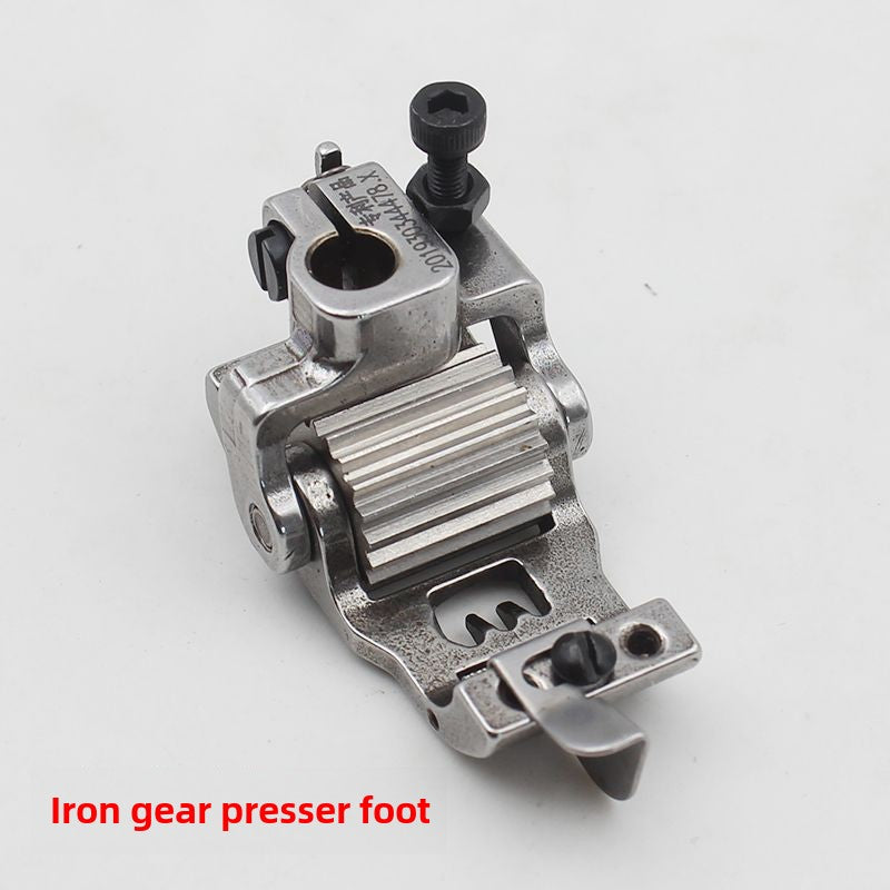 1364★  Car roller presser foot, car baffle roller presser foot Industrial stretch seam car with knife wheel distribution knife presser foot