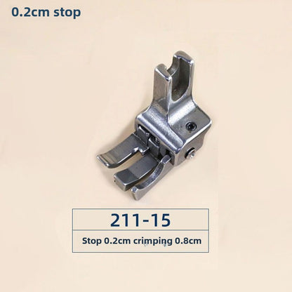 1178★  Computer flat car double tangent all-steel high and low presser foot 211-14 211-15 stop edge stop edge presser foot