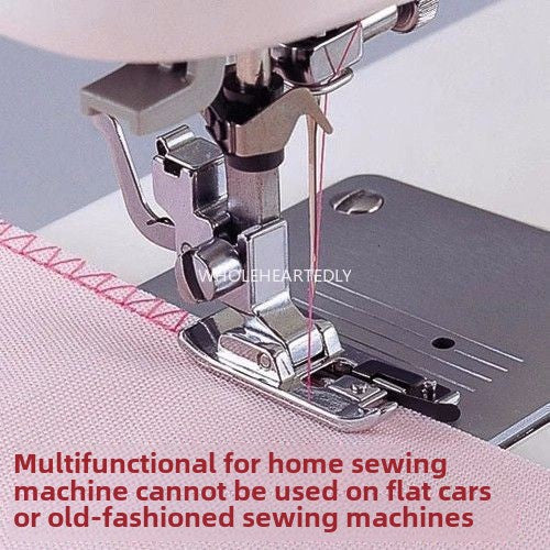 1022  Locking edge pressing foot, Shengjia Brothers leaping butterfly heavy machine household multi-functional sewing machine cloth edge sewing locking edge pressing foot