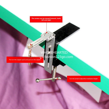 1105★  SY new multi-purpose auxiliary tool for wearing zipper head, quick zipper head fixture to wear zipper head artifact