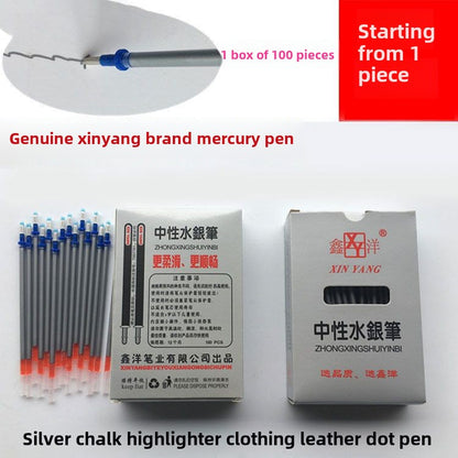 1384★  Xinyang brand neutral mercury pen, clothing fabric professional temporary marker, clothing marking pen