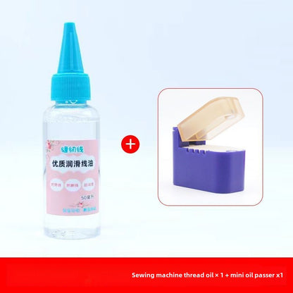 1063  Sewing machine universal new color thread box, oil finisher, silicone oil cup, anti-broken thread, anti-splitting thread