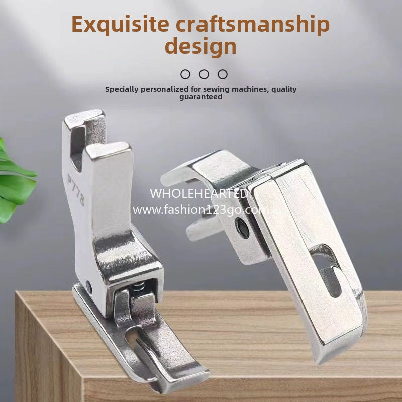 1077★  P778 computer flat car all-steel upper collar special special presser foot upper collar pressing line industrial sewing machine presser foot accessories