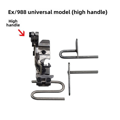 1353★  Edge locking machine new three-in-one multi-functional presser foot on the original cloth collar sewing machine presser foot Daquan