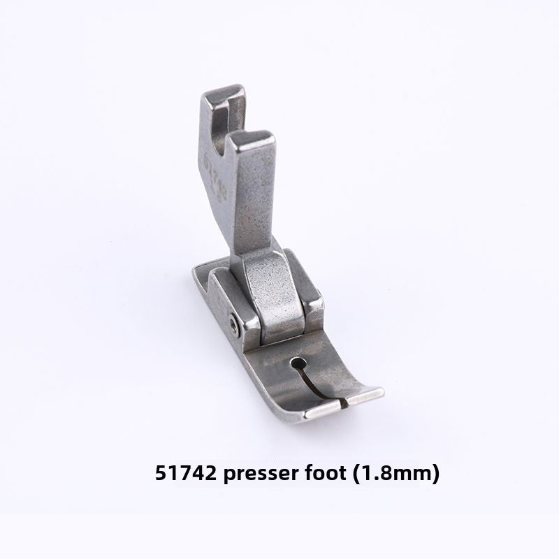 1391★  Flat car 51742 Presser foot for knitted thin materials Elastic fabric Anti-jumper thread Small hole Pinhole Presser foot Sewing machine accessories