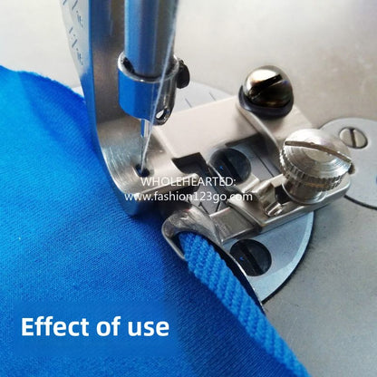 1378★  All-steel F502 curved hemming device, special hemming device for chiffon silk thin materials, hemming device, pulling cylinder, hemming presser foot