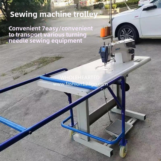 1078★  Sewing machine convenient trolley, sewing equipment special handling trolley, easy and convenient handling and moving