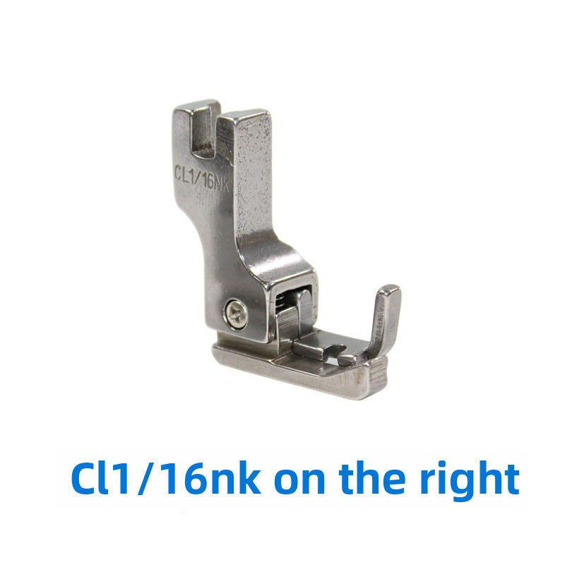 1292★  Computer flat car thick and thin material warping head high and low pressure foot, stop pressing line blocking edge pressure foot CR1/32NK flat car universal