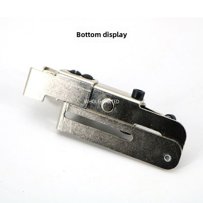 1039  Zipper gauge upper zipper artifact press zipper line gauge flat car sewing placket line clip zipper locator