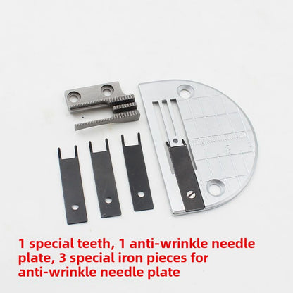 1152★  Flat car thin material anti-wrinkle needle board teeth needle position, thin material anti-wrinkle needle board teeth, anti-wrinkle needle board teeth