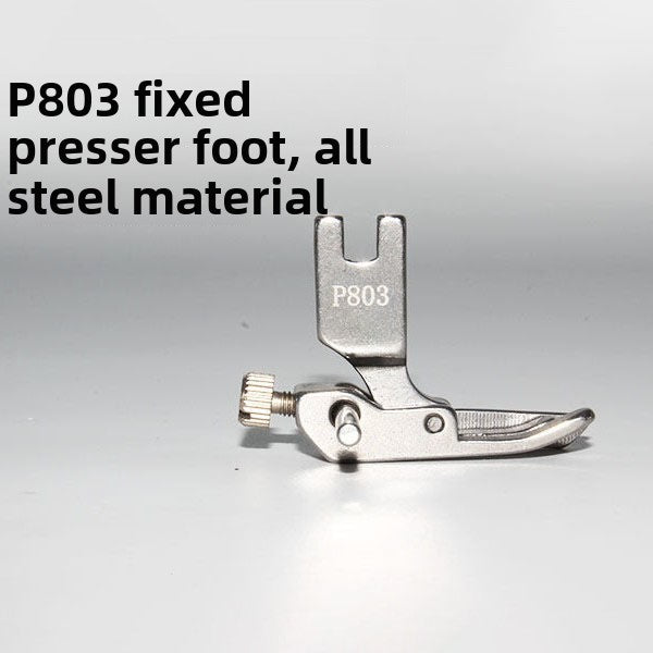 1287★  Flat car adjustable width and narrow stop fixed presser foot, flat car P801 P803 guide rod adjustable presser foot