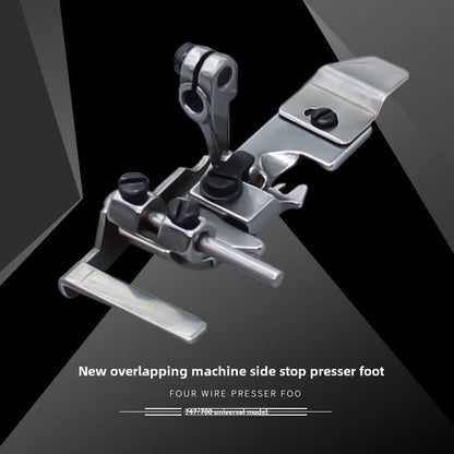 1322★  New edger side gear, with gear presser foot, four-wire presser foot 747/700 universal EX universal