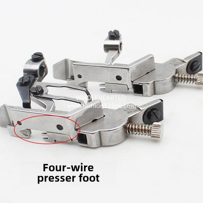 1358★  747/700 EX four-wire rubber band presser foot four-wire edge copying machine adjustable elastic rubber band presser foot elastic band presser foot