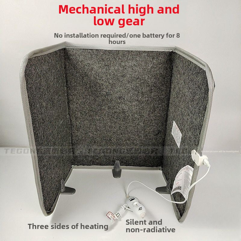 1085★  Sewing machine foot warmer carbon crystal heating safety and power saving foot warmer artifact installation-free sewing machine leg warmer heater (the buyer brings his own transformer socket, the default is 220V in China)