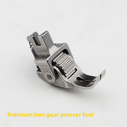 1142★  New eighth-generation roller presser foot flat car thin and thick material multi-functional adjustable down jacket curtain leather roller presser foot