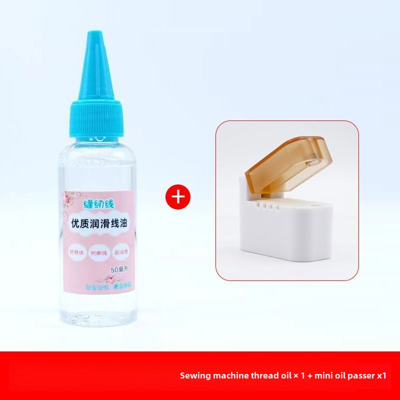 1063  Sewing machine universal new color thread box, oil finisher, silicone oil cup, anti-broken thread, anti-splitting thread