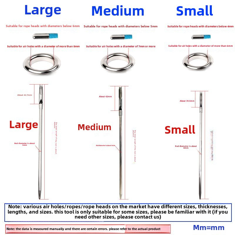 1289★  New gas eye rope wear tool hat rope wear corns pants waist rope belt gas eye all kinds of rope head gas eye