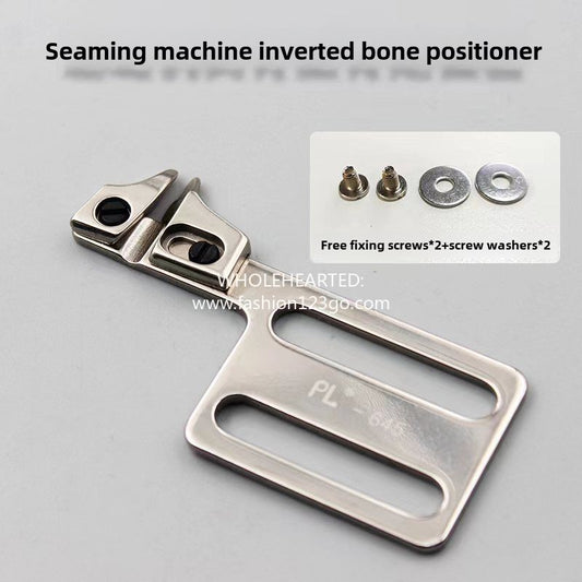 1375★  Interlock Sewing Machine Cart Inverted Bone Positioner Cart Inverted Bone Standing Bone Setting Edge hem Tool 500