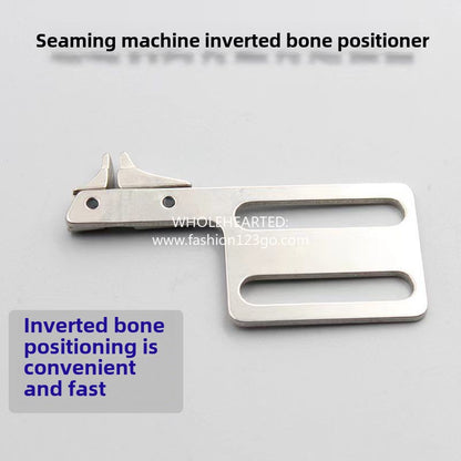 1375★  Interlock Sewing Machine Cart Inverted Bone Positioner Cart Inverted Bone Standing Bone Setting Edge hem Tool 500